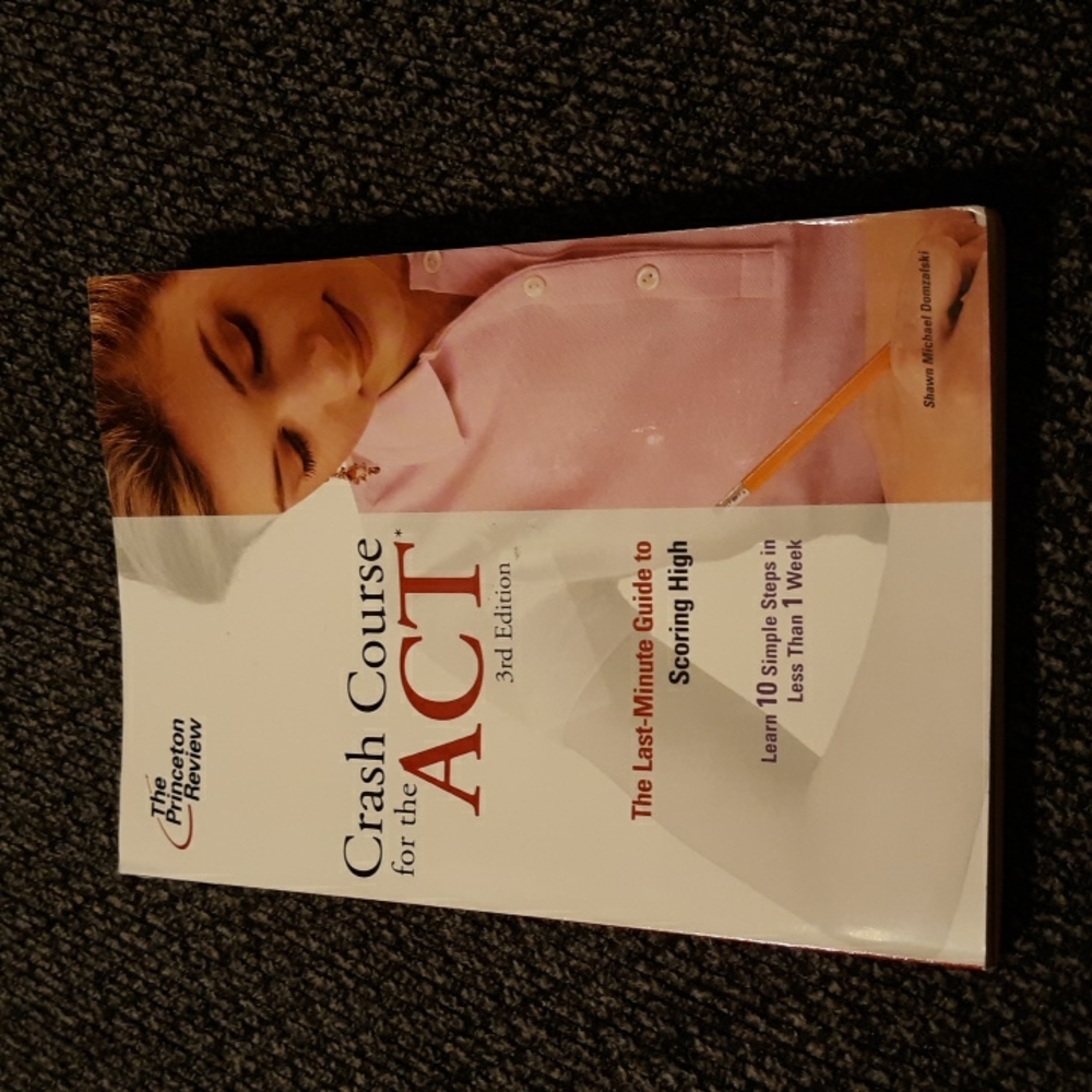 📚Crash course for the ACT 3rd edition
